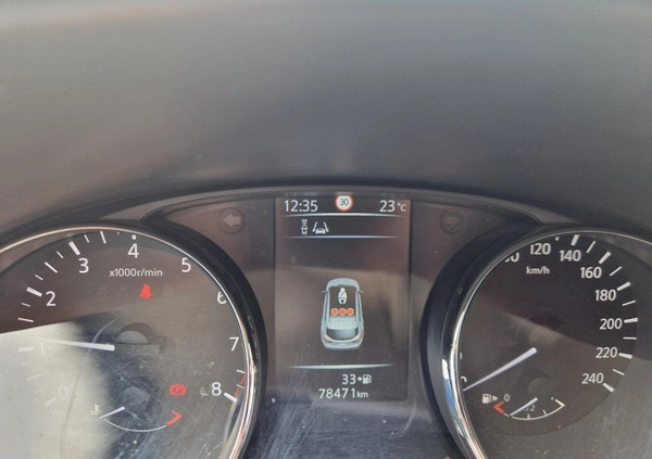 Nissan Qashqai cena 77500 przebieg: 78471, rok produkcji 2017 z Kraków małe 301